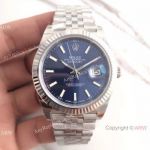 (EW) SWISS ETA3235 Rolex DateJust II 41mm Replica Watch Blue Dial
